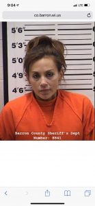 Woman in prison photo