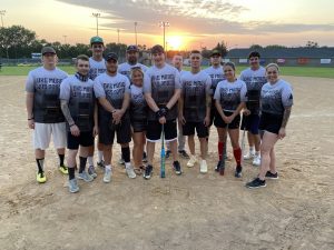 13 adults on a baseball team